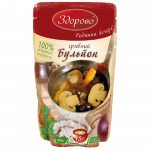 Бульйон грибний зі шматочками грибів