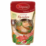 Бульйон яловичий зі шматочками яловичини