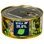 М’ясо копчене з горохом