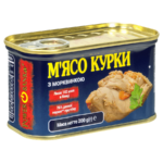 М’ясо курки з морквинкою